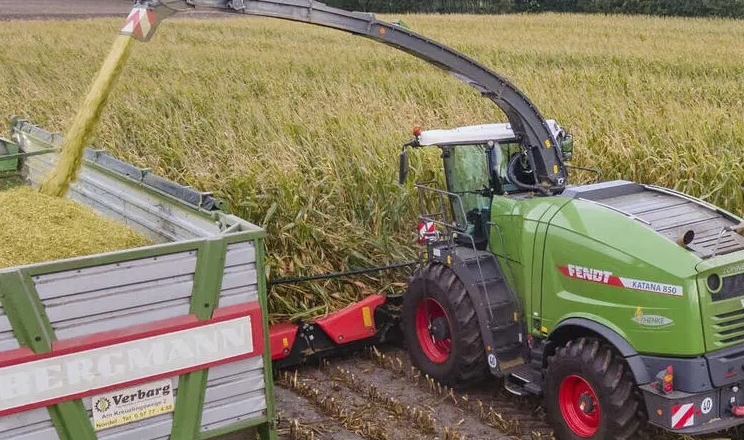 Fendt ForageQualityCam контролює якість подрібнення кукурудзи в реальному часі