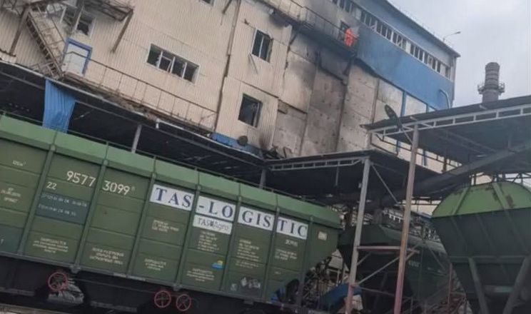 Борошномельне підприємство на Харківщині зазнало удару БпЛА рф