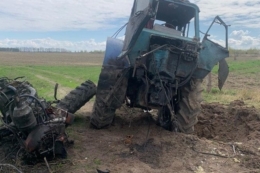 На Миколаївщині тракторист загинув через вибух боєприпасу в полі