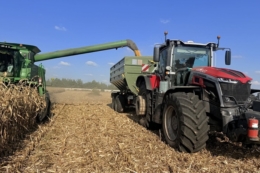 Harveast Holding завершує жнива соняшнику і починає збирати кукурудзу