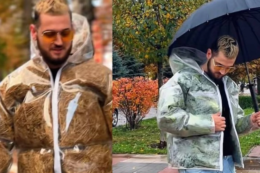 Дизайнер з Вінниччини створив осінні куртки з соломи та капусти