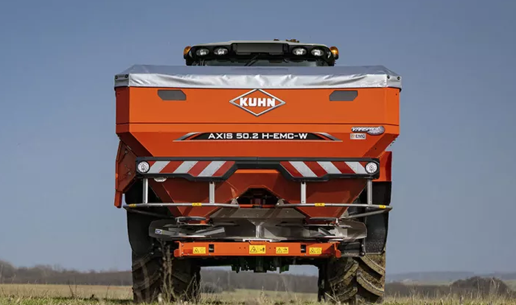 Kuhn оновила розкидачі добрив Axis 25